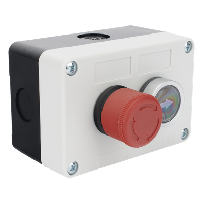 ACCESSPRO XBS-SW-23 - Botonera de Control / Doble Canal / IP40 / Contactos NC/NO / -20 a 50 °C / Barreras y Operadores Vehiculares | SIERRA STORE