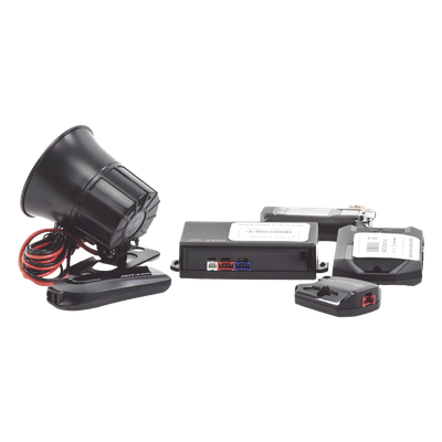 (MONITOREO en APP) Kit de Alarma Vehicular Profesional de 2 vías y control LCD con modulo CM2500 Incluye  GPS X1-MAX LTE | SIERRA STORE