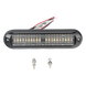 Luz Auxiliar / 18 LEDs / Tricolor Rojo/Claro/Ámbar / IP67 / Ultra Brillante / 142.6×36×14 mm | SIERRA STORE