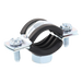Abrazadera Isofónica Reforzada / 1/2" (22 mm) / Acero 1.75-2.3 mm / Carga 150 kg / -30°C a +120°C / Aislamiento EPDM | SIERRA STORE