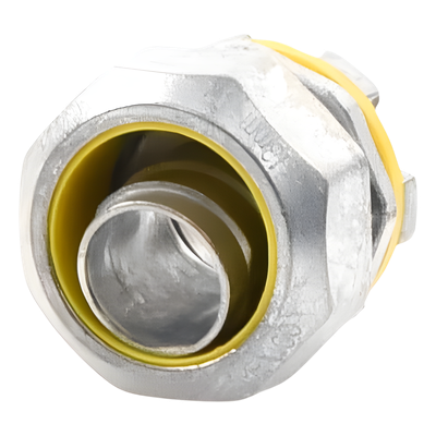 Conector Recto para Tubo Liquidtight / 1/2" (13 mm) / Acabado Bruñido / Norma NEMA FB-1 / UL 514B | SIERRA STORE