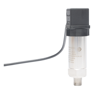 Transmisor de Presión Industrial / 4-20 mA / Rango 0 a 10 bar (145 psi) / Precisión 1% / Conexión NPT 1/4-18 / IP65 | SIERRA STORE