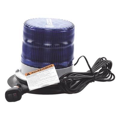 Baliza LED de Pulso / SAE Clase I / 11 Patrones de Flash / 12-24 VDC / IP67 / Montaje Magnético de Vacío | SIERRA STORE