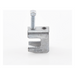Mordaza de Acero / Fija Barras 3/4" / Varilla Roscada 3/8" / Carga 200 kg / Galvanizada Electrolíticamente | SIERRA STORE