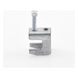 Mordaza de Acero / Fija Barras 3/4" / Varilla Roscada 3/8" / Carga 200 kg / Galvanizada Electrolíticamente | SIERRA STORE