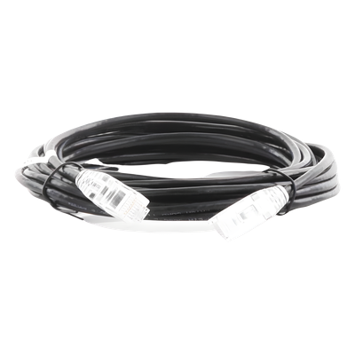 LINKEDPRO BY EPCOM LP-UT6A-500-BK-28 - Cable de Parcheo Slim UTP Cat6A / 5 m (16.40 ft) / 28 AWG / RJ45 / Negro | SIERRA STORE