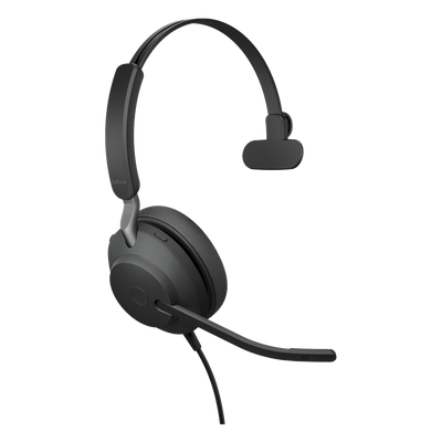 Jabra Evolve 2 40, Auricular mono versión UC con aislamiento de ruido, conexión USB-C y indicador de ocupado (Busylight) | SIERRA STORE