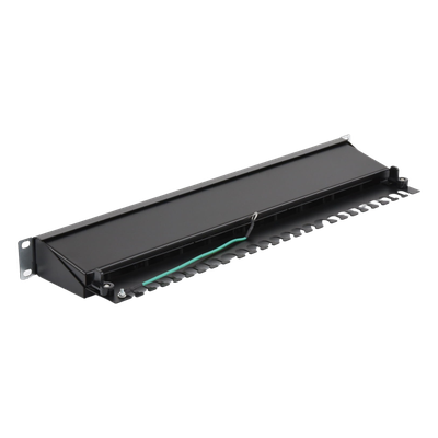 LINKEDPRO BY EPCOM LP-PP-CS-6A-24P - Panel de Parcheo / 24 Puertos / Cat6A Blindado / 1U Rack / T568A/B / 0 a 70°C | SIERRA STORE