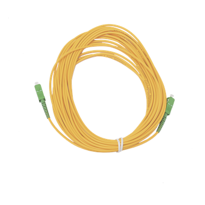 Jumper de Fibra Óptica / Monomodo G.652D / SC/APC-SC/APC / Simplex / 10 m (32.81 ft) / Forro 3 mm | SIERRA STORE