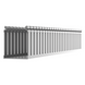 PANDUIT FC4X4LG2 - Canaleta Ranurada de PVC con Tapa / Tipo F / 4.25 x 4.10 x 6.6 ft / UL 94 V-0 / Gris Claro | SIERRA STORE