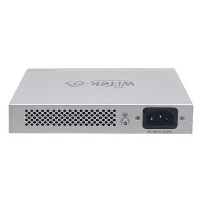 Switch PoE Administrable en la Nube / 8 Puertos 10/100 Mbps PoE / 2 Puertos Uplink Gigabit / Presupuesto PoE 100 W / Alcance PoE 250 m | SIERRA STORE