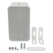 HIKVISION DS-QAE-KIT-0420G - Kit Amplificador 100V / 2 Canales 30W / Bluetooth / USB / RCA / 2 Altavoces Pared 20W / IP66 | SIERRA STORE