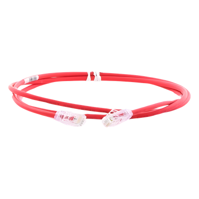 PANDUIT UTP28X5RD - Cable de Parcheo UTP / Cat6A / 28AWG / CM-LSZH / 1.52 m (5 pies) / Rojo | SIERRA STORE