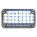 Luz de Advertencia LED / 66 LEDs / 7x4" / 12 VCC / 10 Patrones de Destello / Montaje Permanente / Color Claro | SIERRA STORE