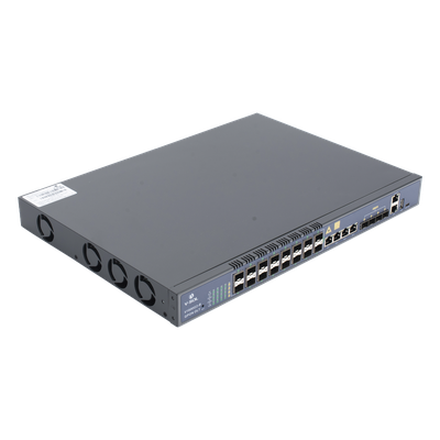 OLT / 16 Puertos GPON / 8 Puertos Uplink / 2,048 ONUs / 20 km / 1U Rack | SIERRA STORE