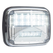 Luz de Advertencia LED / 6 LEDs Ultra Brillantes / 11 Patrones de Destello / IP67 / 12-30 VCC / 7.9" x 6.3" (20.1 x 16 cm) / Luz de | SIERRA STORE