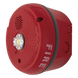 Sirena con Estroboscópico LED / Montaje en Techo / Nivel de Candelas Seleccionable / 2 Cables / Uso Exterior / Diseño de Baja Intrusión | SIERRA STORE