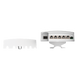 Switch PoE para Exterior / 4 Puertos PoE / 802.3 bt 60W / 24V Pasivo 12W / 802.3 af/at 30W / IP55 / -30°C a 70°C / Protección 6kV | SIERRA STORE