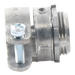 Conector Recto para Tubo Flexible / 3/4" (19 mm) / Diámetro 32 mm / Longitud 36 mm / Acabado Bruñido Brillante / NEMA FB-1 / UL 514B | SIERRA STORE