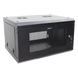 Gabinete de Pared / 6U / 19'' / 455 mm Profundidad / 80 kg Carga / Acero Reforzado / 1.49 ft Alto | SIERRA STORE