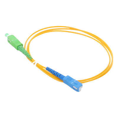 LINKEDPRO BY EPCOM LPSM2SCASCUS1 - Jumper de Fibra Óptica / Monomodo OS2 / SC/APC-SC/UPC / Simplex / 1 Metro (3.28 Pies) / 2mm | SIERRA STORE