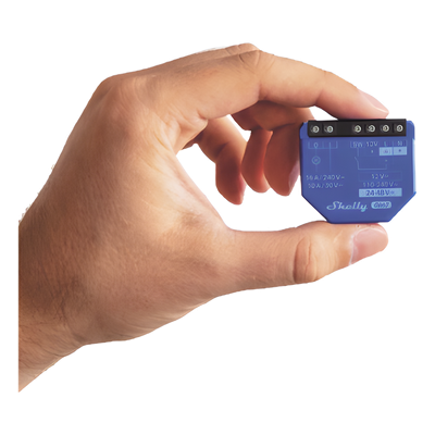 Relé Inteligente Wi-Fi / 16A / Contacto Seco / 110-230V AC / 12-48V DC / Control por Voz / 41x36x16 mm | SIERRA STORE