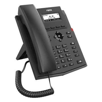 Teléfono IP / 2 Líneas SIP / Pantalla LCD 2.3" / Audio HD G.722 y Opus / Conferencia 6 Vías / PoE 802.3af / Puertos Ethernet Duales | SIERRA STORE