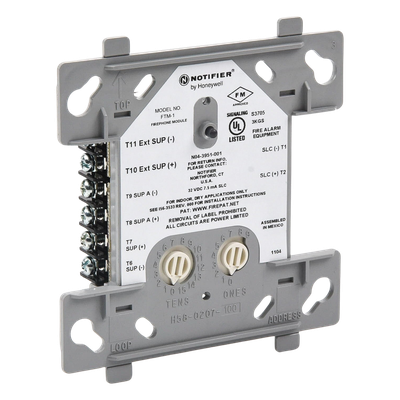 Módulo de Control Direccionable / Teléfono de Bomberos / 2 Circuitos Estilo Y/Z / FlashScan / Alimentación SLC 2 Hilos | SIERRA STORE