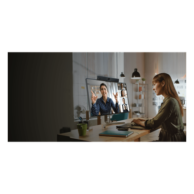 Barra de Videoconferencia USB / 4K Ultra HD / Lente Gran Angular 120° / Zoom Digital 5x / Array 8+1 Micrófonos 4.5 m (14.8 ft) / | SIERRA STORE