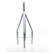 Tramo de Remate para Torre / Tubo Central 2' Cal. 18 / 3 Opresores para Pararrayo / Galvanizado Electrolítico / Tubos 7/8' Cal. 18 / | SIERRA STORE