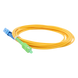 LINKEDPRO BY EPCOM LPSM3SCUSCAS3 - Jumper de Fibra Óptica Monomodo / SC/UPC-SC/APC / Simplex / 3 m (9.84 pies) / 3 mm / PVC Amarillo | SIERRA STORE