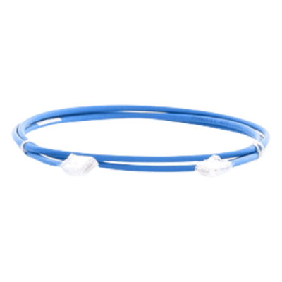 PANDUIT UTP28X5MBU - Cable de Parcheo UTP / Cat6A / 28AWG / CM/LSZH / 5 m (16.40 pies) / Azul | SIERRA STORE