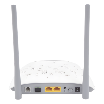 ONU/ONT Router GPON / Wi-Fi N 300 Mbps / 2.4 GHz / 1 Puerto GPON SC-APC / 1 Puerto GE + 1 Puerto FE / 1 Puerto POTS FXS / 2 Antenas 5 | SIERRA STORE