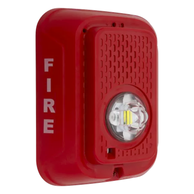 Lámpara Estroboscópica LED / Candela Seleccionable hasta 185 cd / 24 Vcd / Montaje en Pared / Sin Sirena / UL Fire | SIERRA STORE