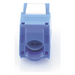 LINKEDPRO BY EPCOM LP-KJ-516-TTBU - Módulo Jack Keystone / Cat5e / Toolless / Terminación 180° / RJ45 / Sin blindaje / Azul | SIERRA STORE