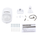 HIKVISION DS-PD2-P10P-W - Detector PIR Interior Inalámbrico / Inmunidad a Mascotas 24 kg / Cobertura 10 m (32.8 ft) / Ángulo 85° / | SIERRA STORE