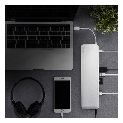 Docking station USB-C multipuerto con power pass-through | SIERRA STORE
