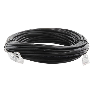 LINKEDPRO BY EPCOM LP-UT6A-1000-BK28 - Cable de Parcheo Slim UTP Cat6A / 10 m (32.81 ft) / 28 AWG / RJ45 / Negro | SIERRA STORE
