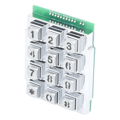 Teclado Iluminado para Portero Telefónico / Full Duplex Manos Libres / 100 Números de Teléfono / 2 Relés de Control de Acceso / | SIERRA STORE