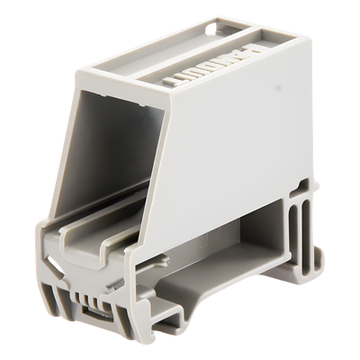 PANDUIT CADIN1IG - Adaptador de 1 Puerto / Riel DIN 35 mm (1.38 pulgadas) / Policarbonato UL94V-0 / Color Gris Internacional | SIERRA STORE