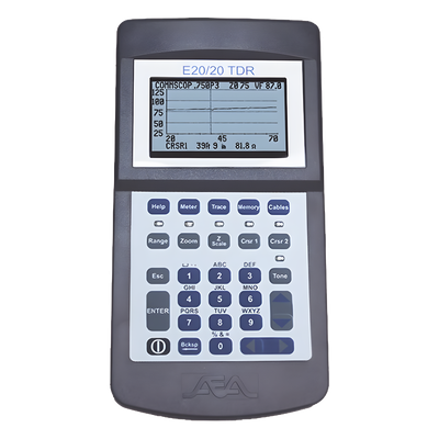 Reflectómetro de Dominio del Tiempo / 2-5000 m / Pantalla VGA / 32 Memorias / RJ-45 / BNC / Maletín | SIERRA STORE