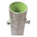 Base para Mástil / 30 x 30 cm / Tubo 50 cm (19.7 in) / Galvanizado en Caliente / Tornillos Opresores 3/8'' / Mástiles 1'' a 2'' | SIERRA STORE