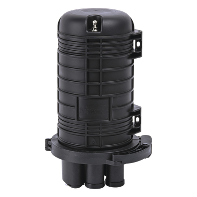 Caja de Distribución de Fibra Óptica Vertical Tipo Domo / 48 Empalmes / IP68 / Exterior / 5-14 mm | SIERRA STORE