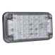 Luz de Advertencia LED / 7x4" / 66 LED / 12 VCC / 1 A / 10 Patrones de Destello / Luz de Trabajo Integrada | SIERRA STORE