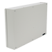 Gabinete de Resguardo para DVR / 41 x 26 x 7 cm / Lámina Calibre 22 / Montaje en Pared / 4 Accesos de Cableado / Interior | SIERRA STORE