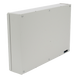 Gabinete de Resguardo para DVR / 41 x 26 x 7 cm / Lámina Calibre 22 / Montaje en Pared / 4 Accesos de Cableado / Interior | SIERRA STORE