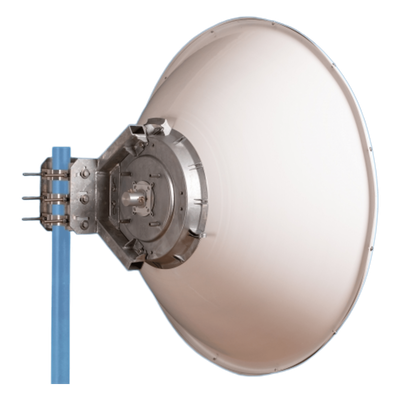 Antena Parabólica Direccional / Dual Polarización Simultánea / 4.9 a 6.1 GHz / Ganancia 35 dBi / Plato Profundo 1.2 m (3.9 ft) / F/B | SIERRA STORE