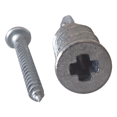 Taquete Metálico Autoperforable / Zinc / 22 kg Capacidad / 8 x 1 1/4" / Paneles de Yeso | SIERRA STORE