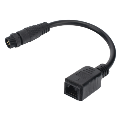Cable de Extensión Industrial / Conector M12 de 4 Pines a RJ45 / Longitud 0.20 m (0.66 ft) / Ethernet Industrial / Wi-Fi 2.4 GHz | SIERRA STORE