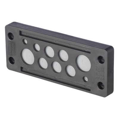 PANDUIT CESU2-E10 - Sistema de Entrada de Cables / 10 Orificios / IP65 / NEMA 4X / Sin Terminación / 147.1 mm (5.79 in) de Largo | SIERRA STORE